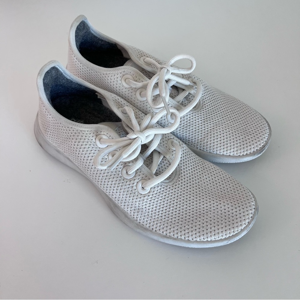 Allbirds Women's Tree Runners Mesh Sneakers in White